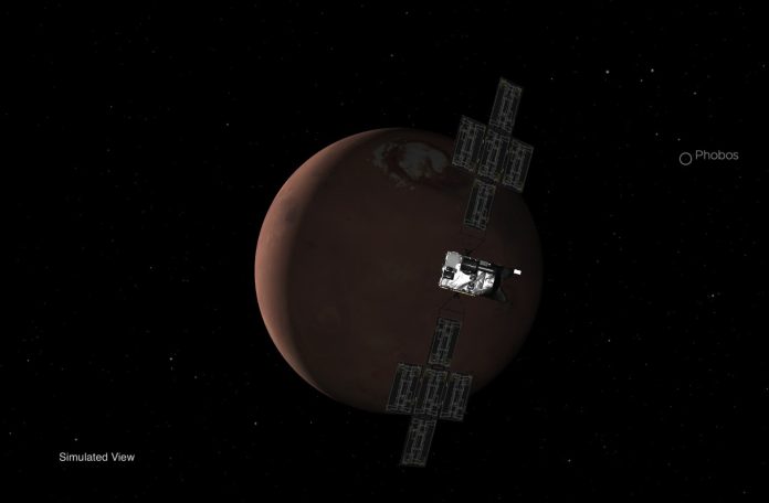 la-nasa-usa-la-gravedad-de-marte-para-acelerar-una-sonda-que-estudia-el-origen-de-la-tierra